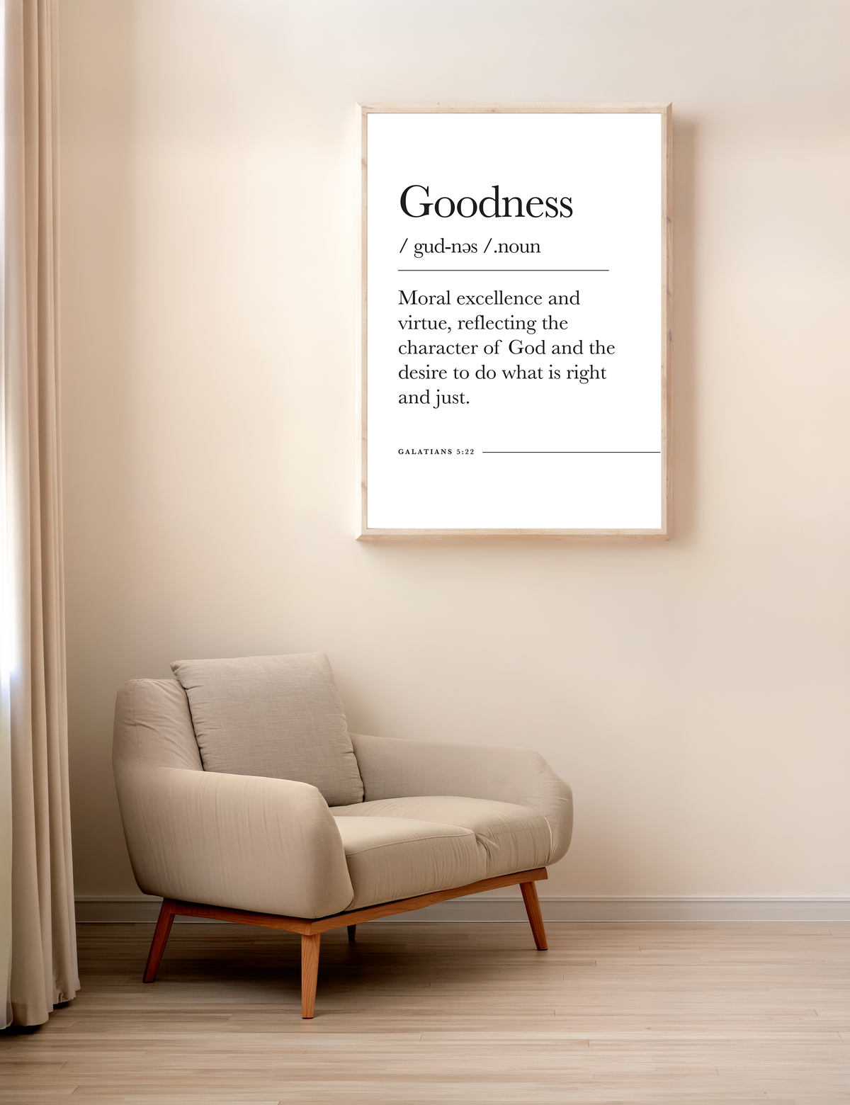 Goodness Galatians 5 22
