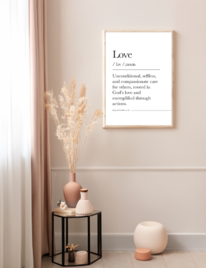 Love - Galatians 5 22
