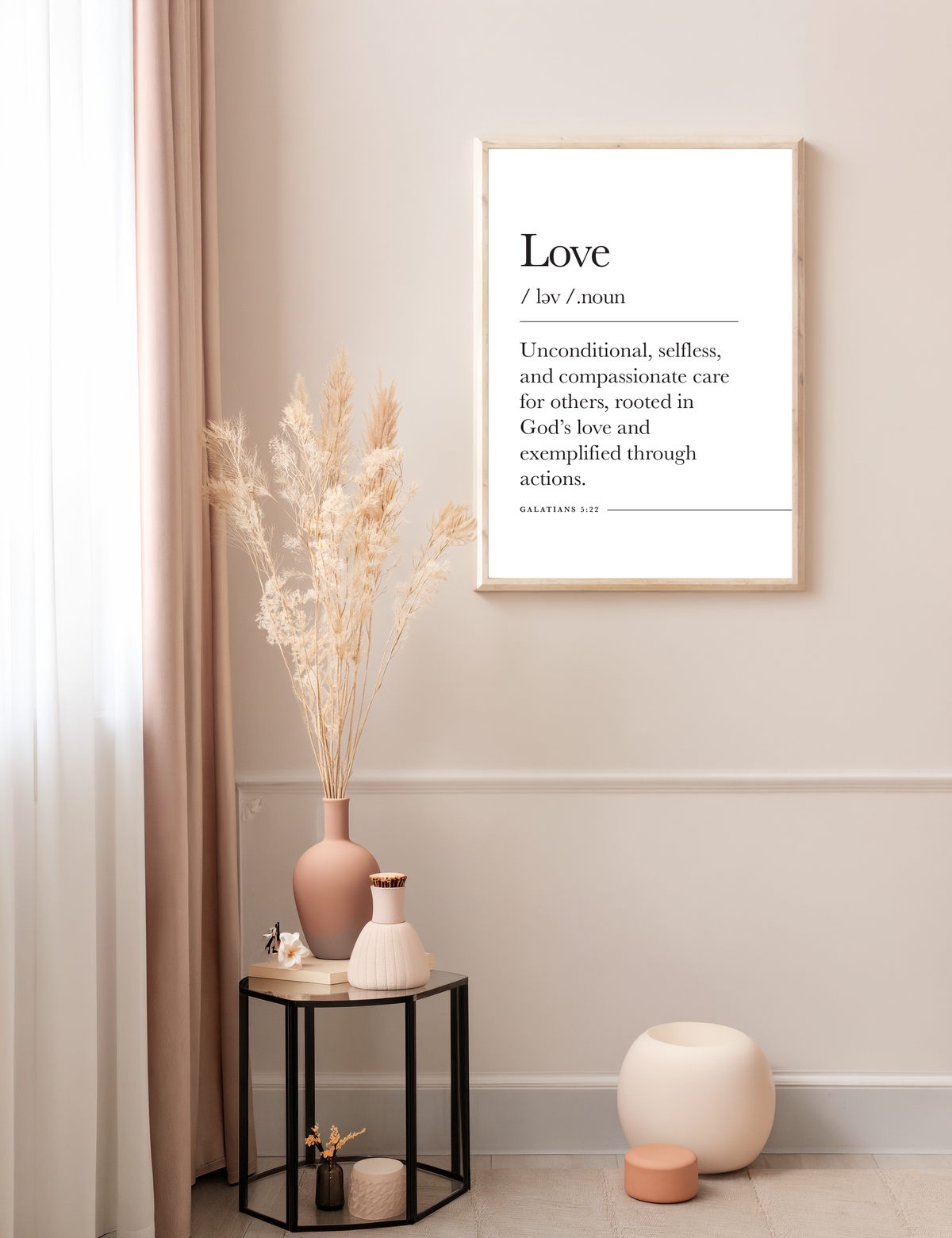 Love - Galatians 5 22