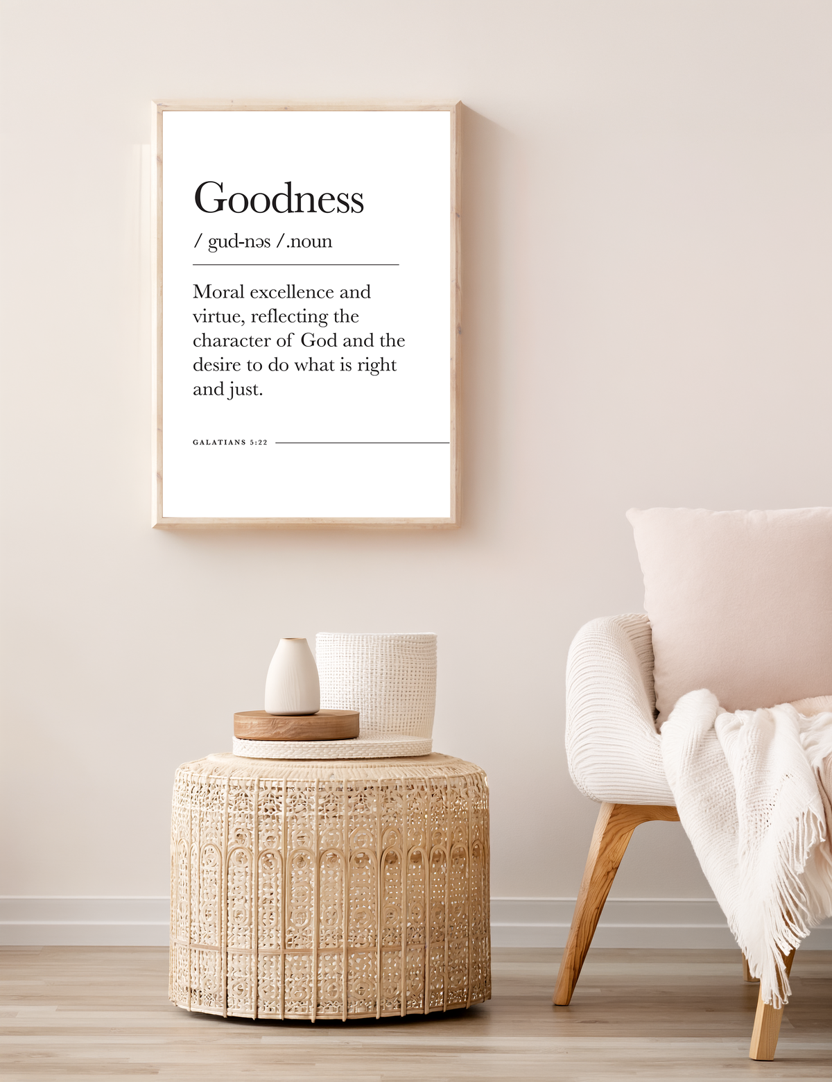 Goodness Galatians 5 22
