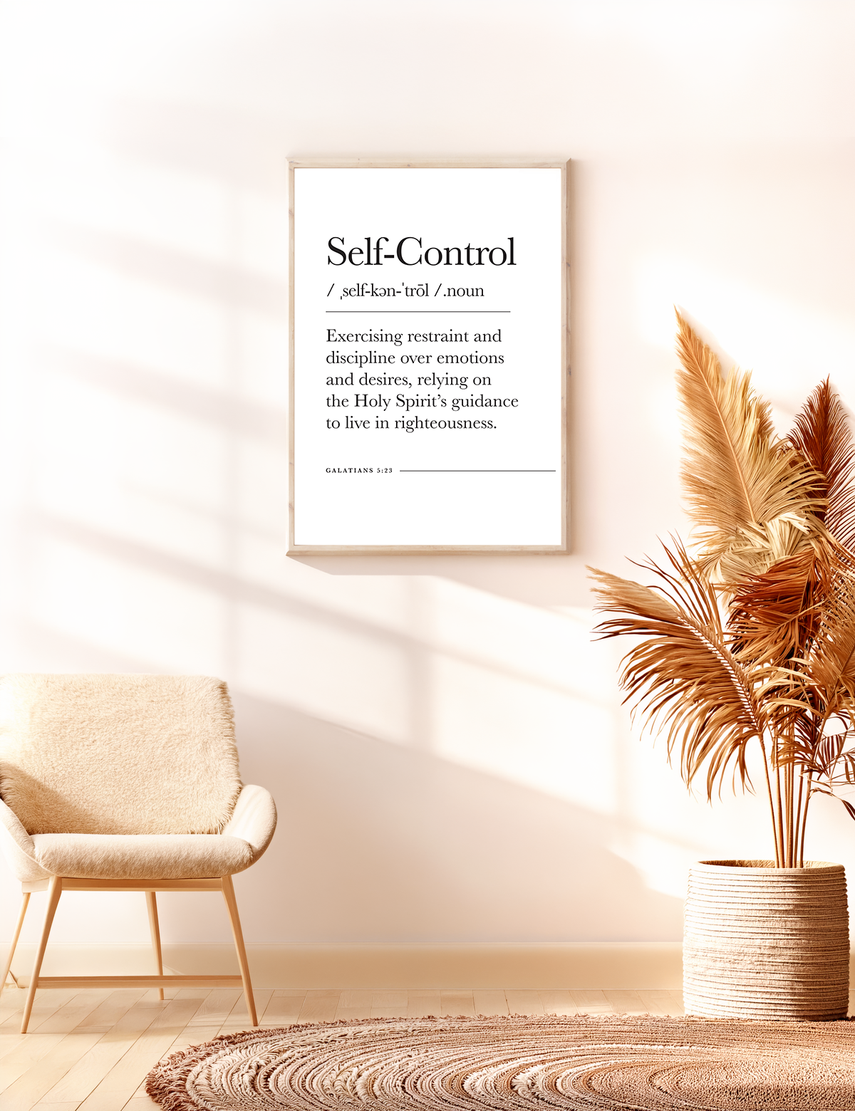 Self-Control-Christian-Wall-Art