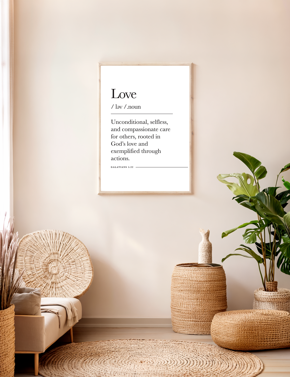 Love - Galatians 5 22
