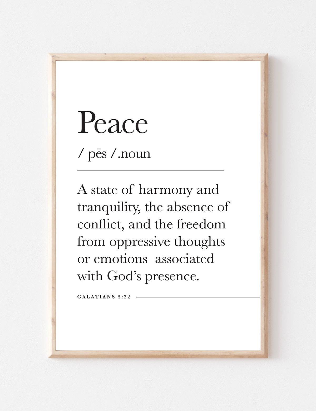 Peace Galatians-5-22