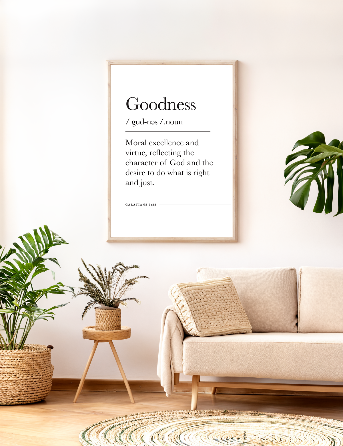 Goodness Galatians 5 22