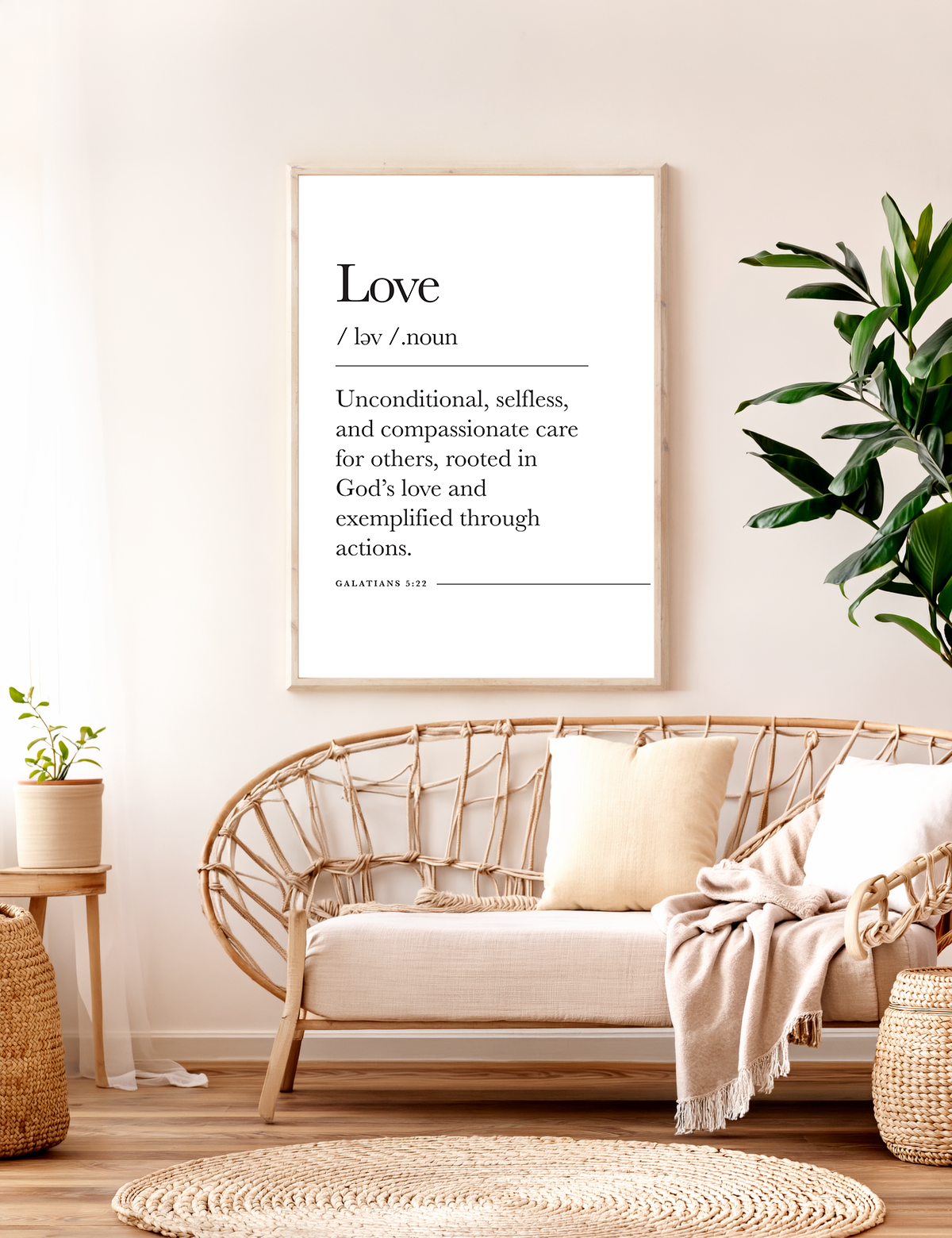 Love - Galatians 5 22