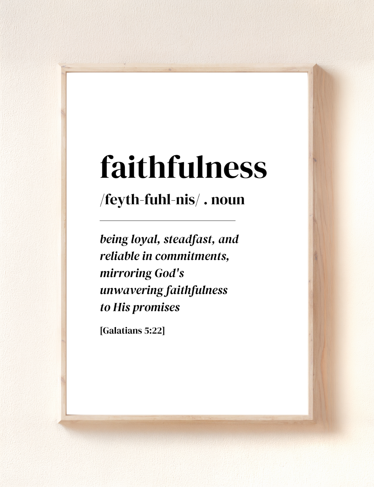 Faithfulness 2