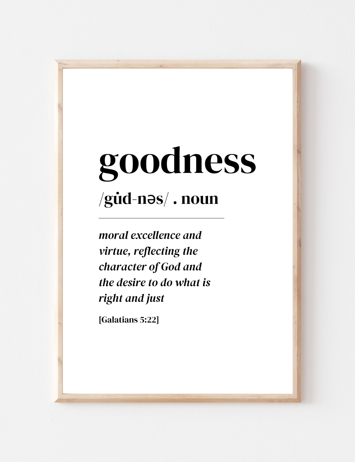 Goodness