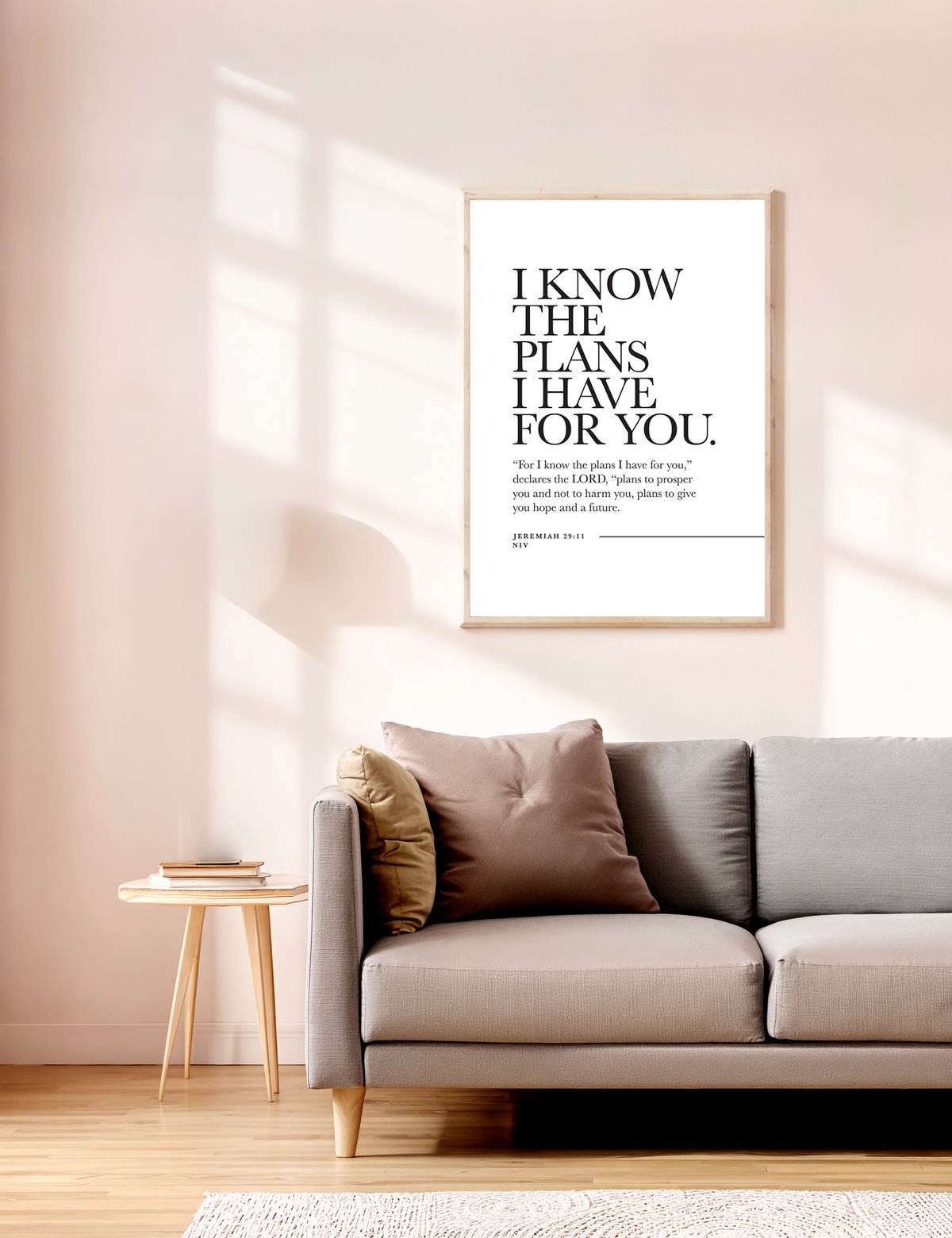 I Know The Plans I Have For You - Jeremiah 29 11