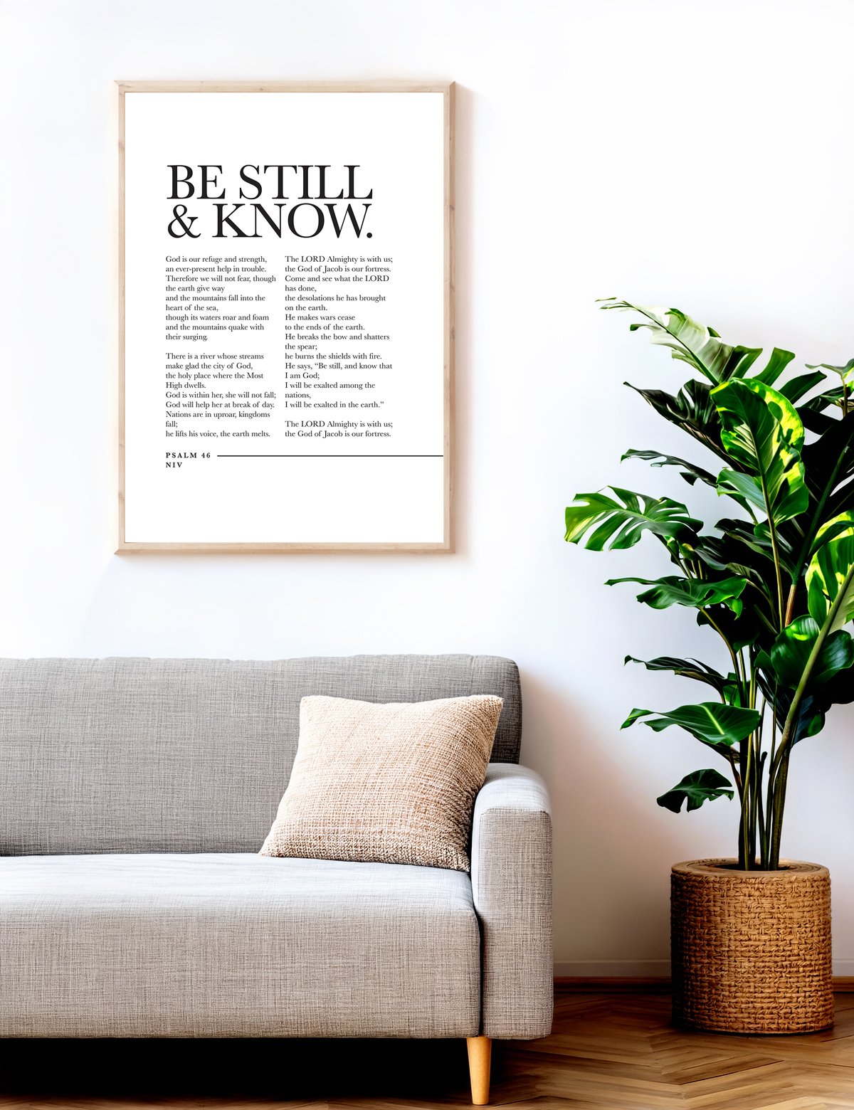 Be Still and Know Psalm 46