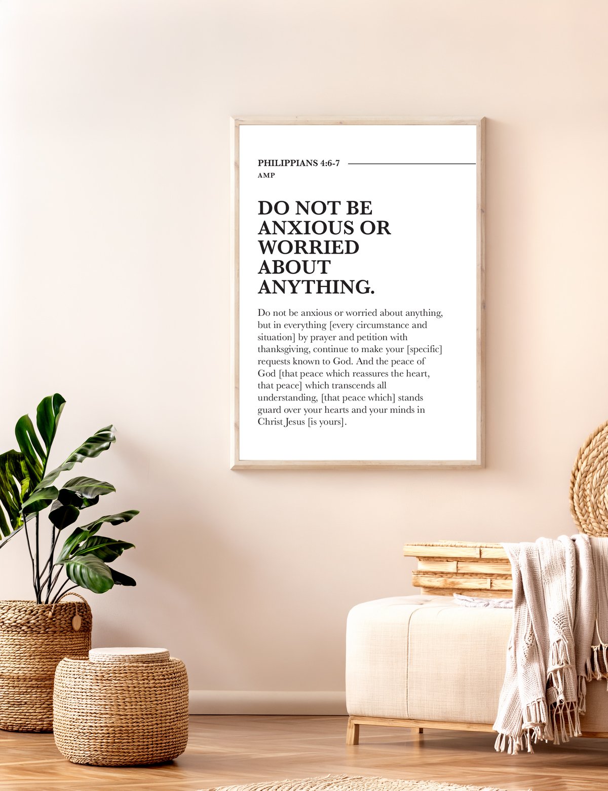 Do Not Be Anxious About Anything Thing Philippians 4 6