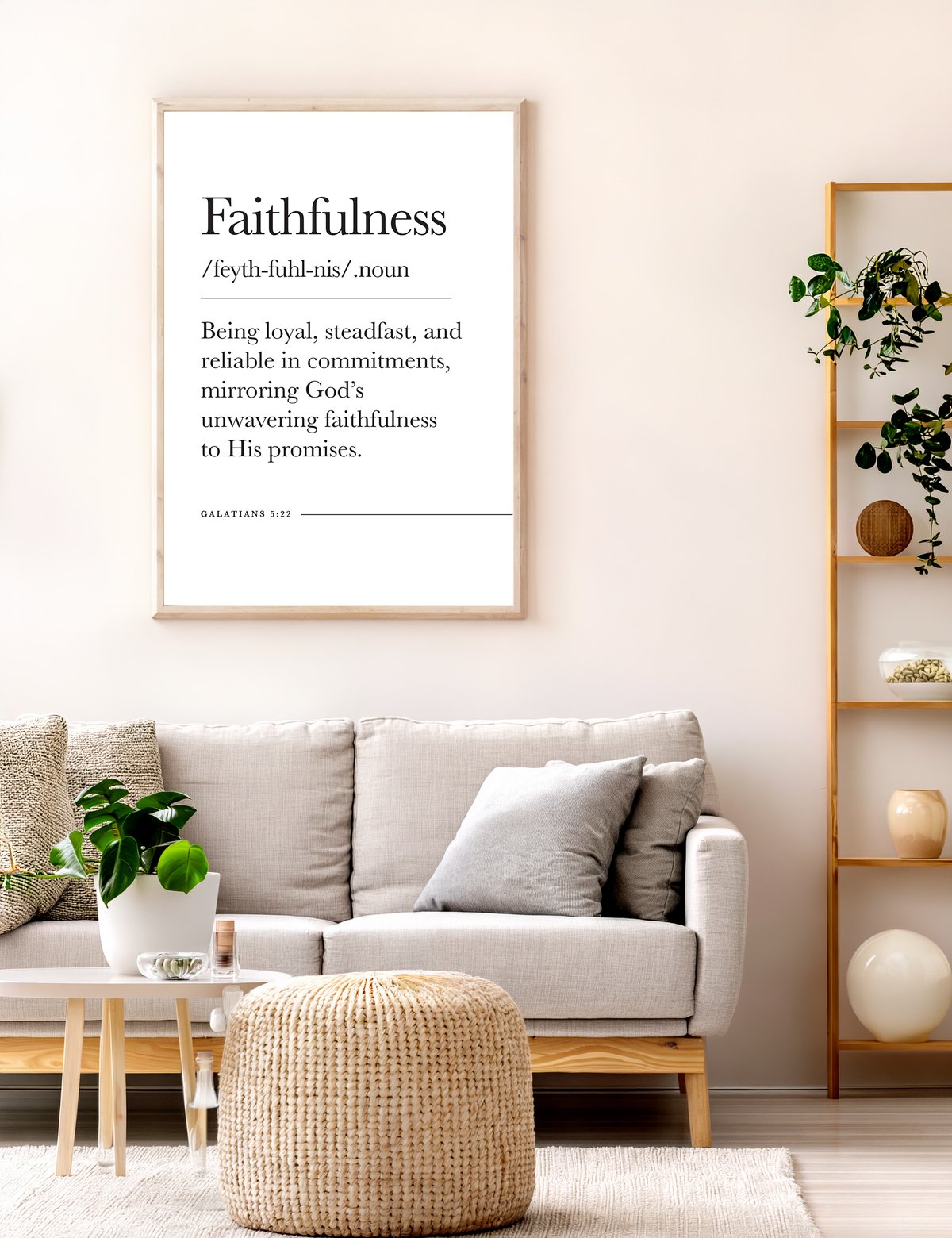Faithfulness Galatians 5 22