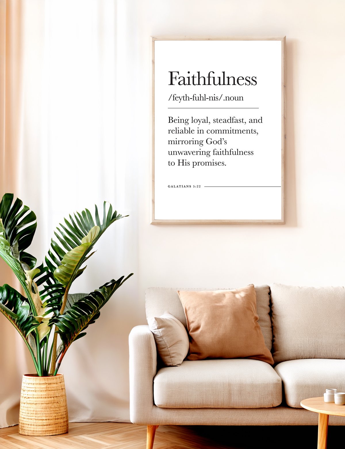 Faithfulness Galatians 5 22
