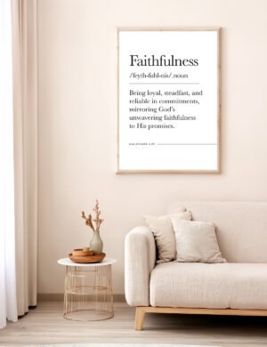 Faithfulness Galatians 5 22