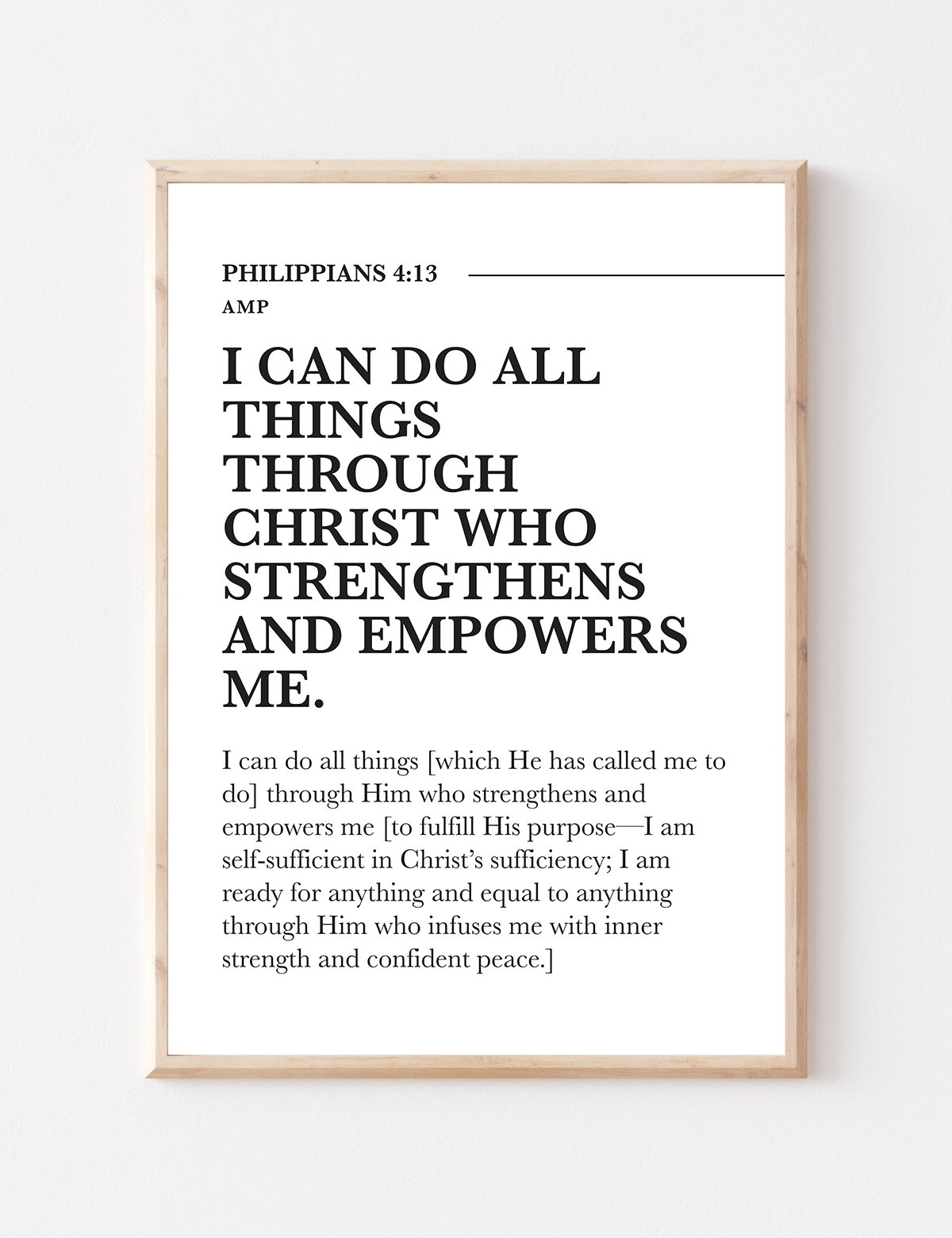 I Can Do All Things - Philippians 4 13