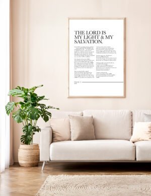 The Lord Is My Light and My-Salvation Psalm-27
