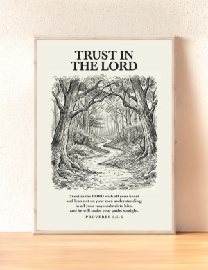 Trust In The Lord With All Your Heart Proverbs 3 5-6